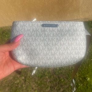 Michael Kors silver fanny pack , NWT​
